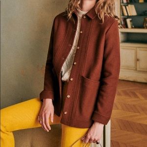 Sezane Wool Will Jacket